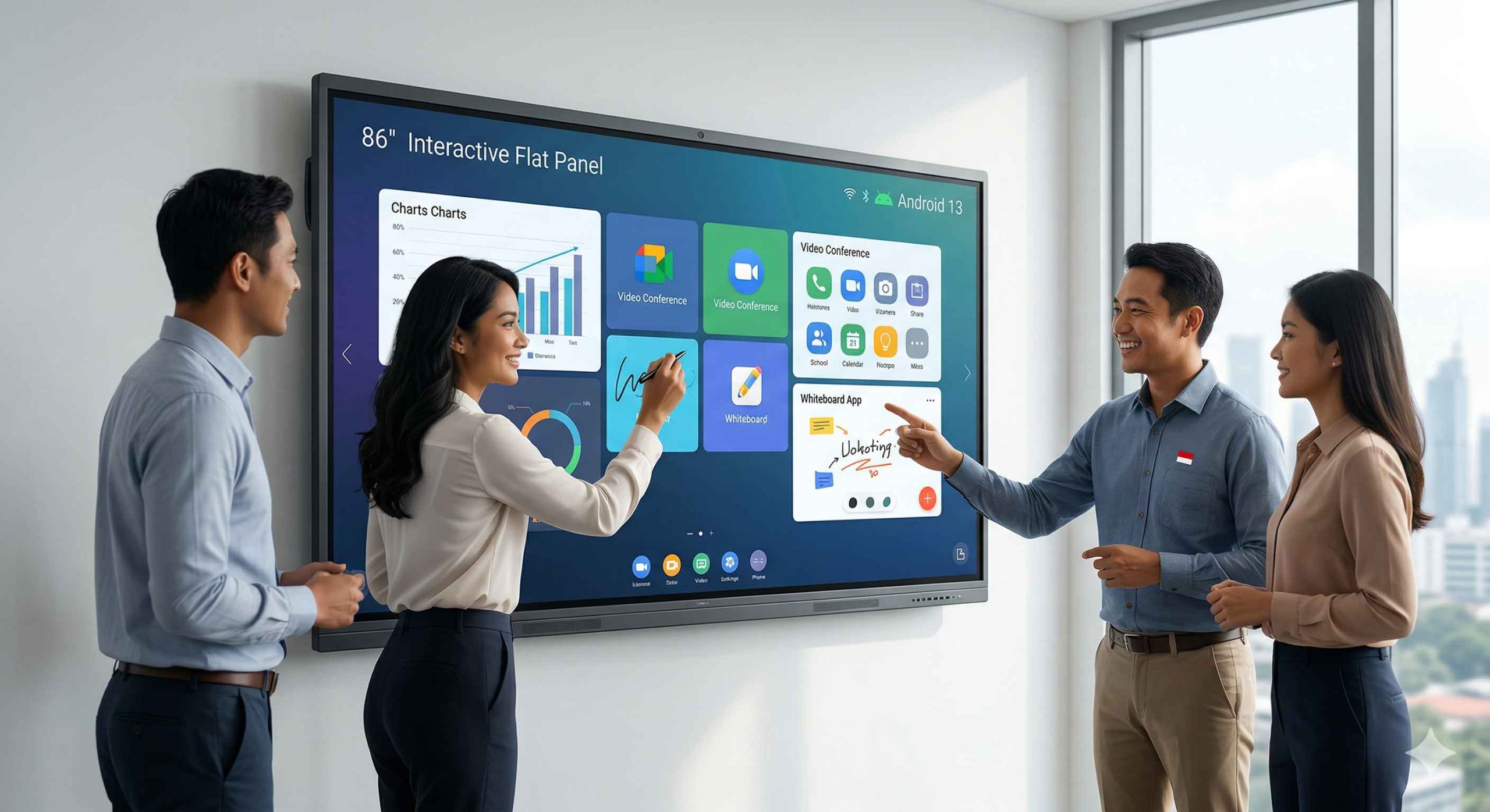 Jual Smart Board Android Ber-TKDN: Solusi Interaktif Terbaik