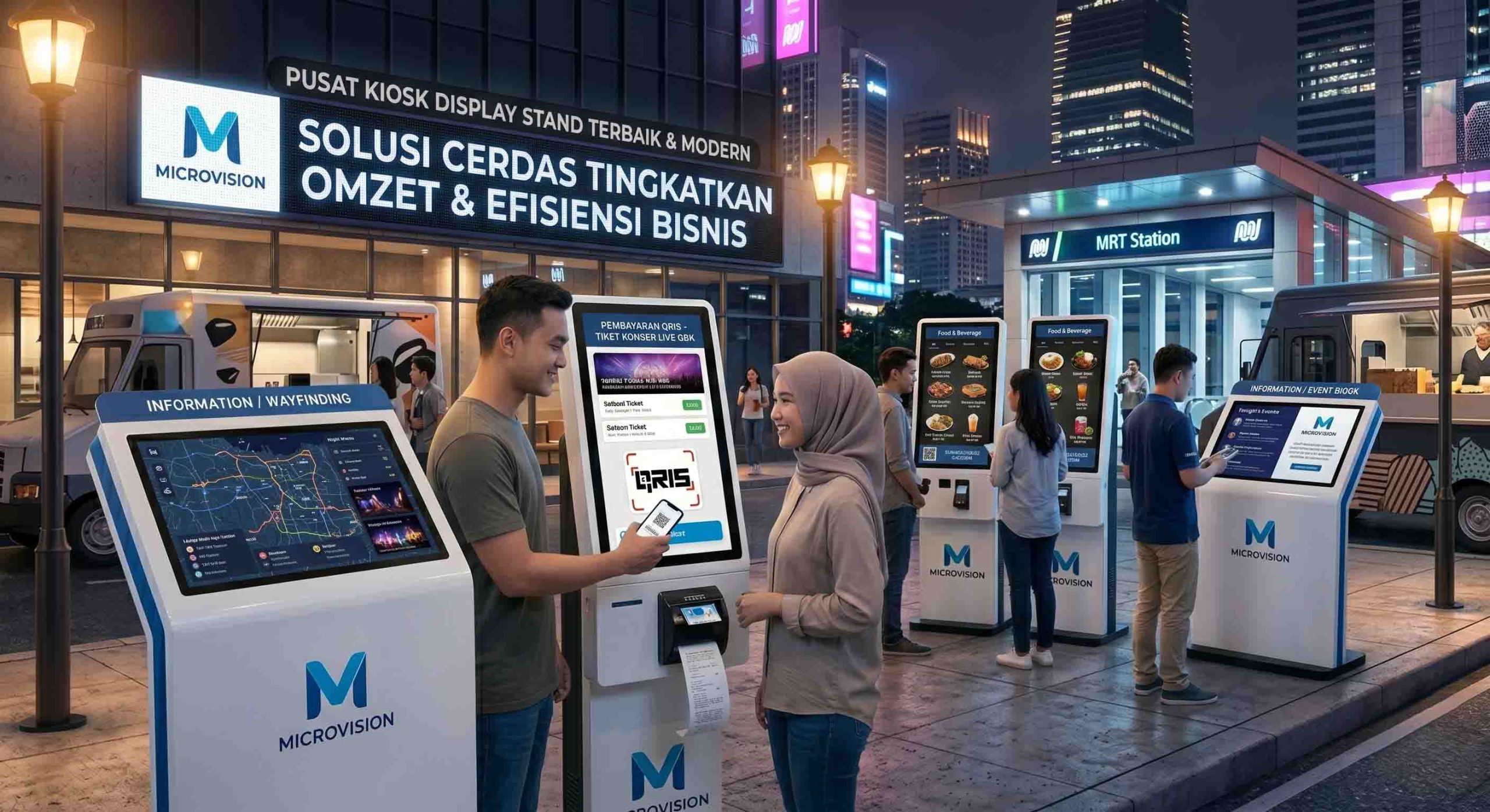 kiosk display stand terbaik di tahun 2026