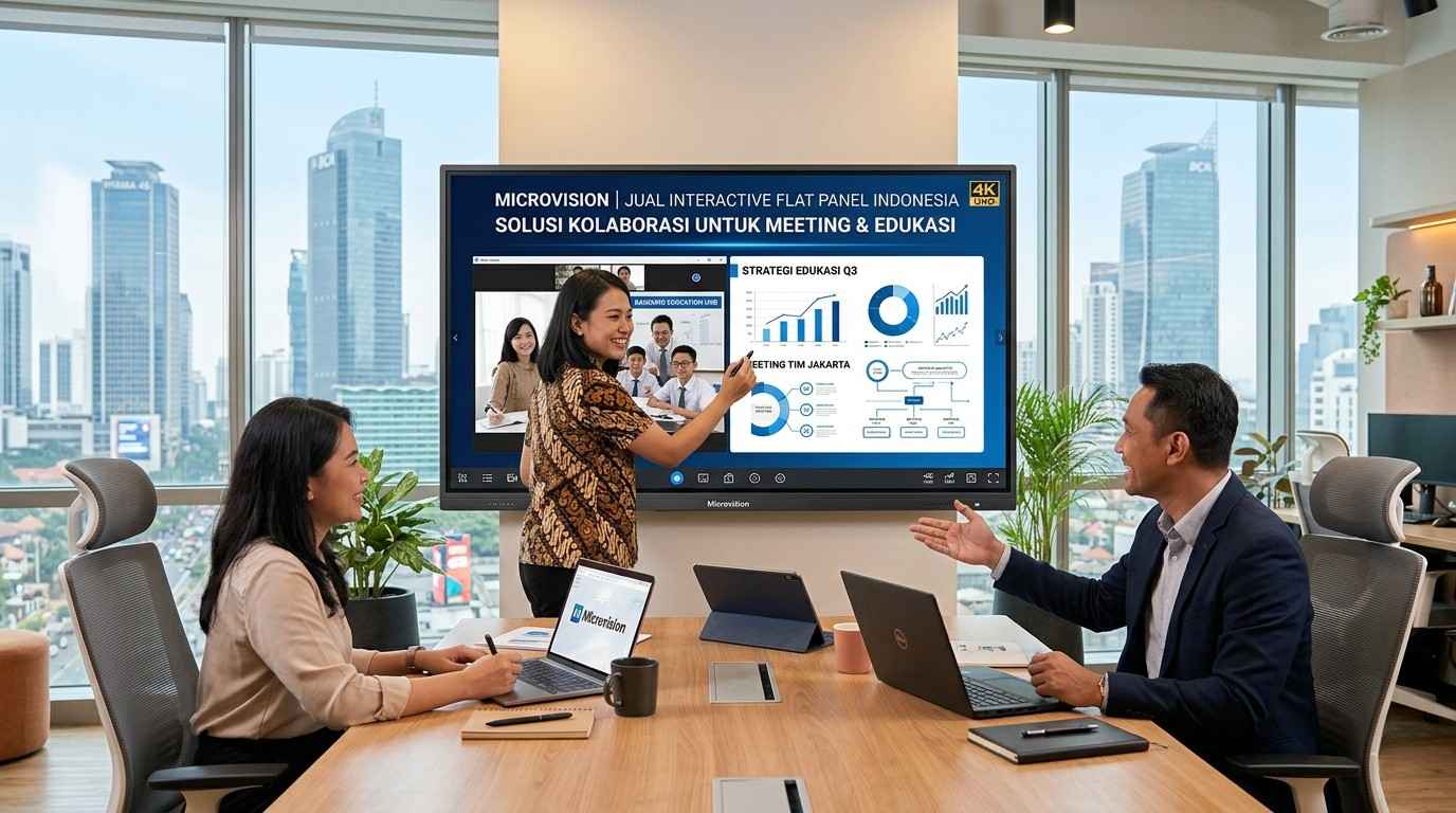 merk interactive flat panel indonesia